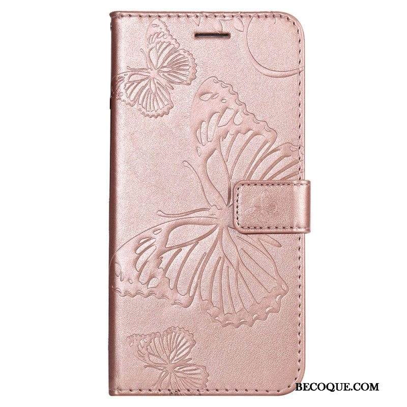 Kotelot Sony Xperia 5 IV Suojaketju Kuori Jättiläishihnaperhoset