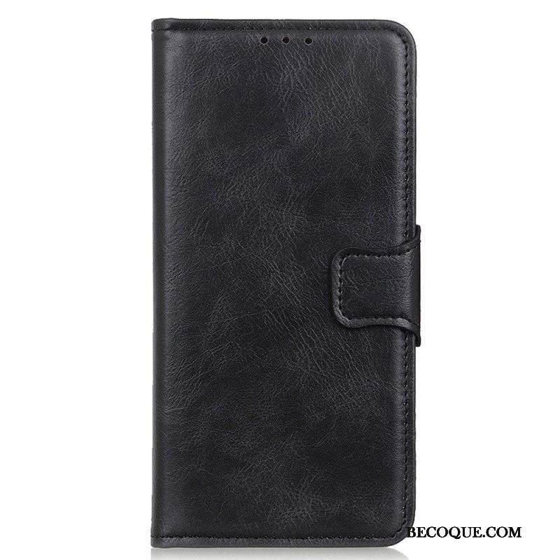 Kotelot Sony Xperia 5 IV Tyylikäs Käännettävä Nahkainen Lukko