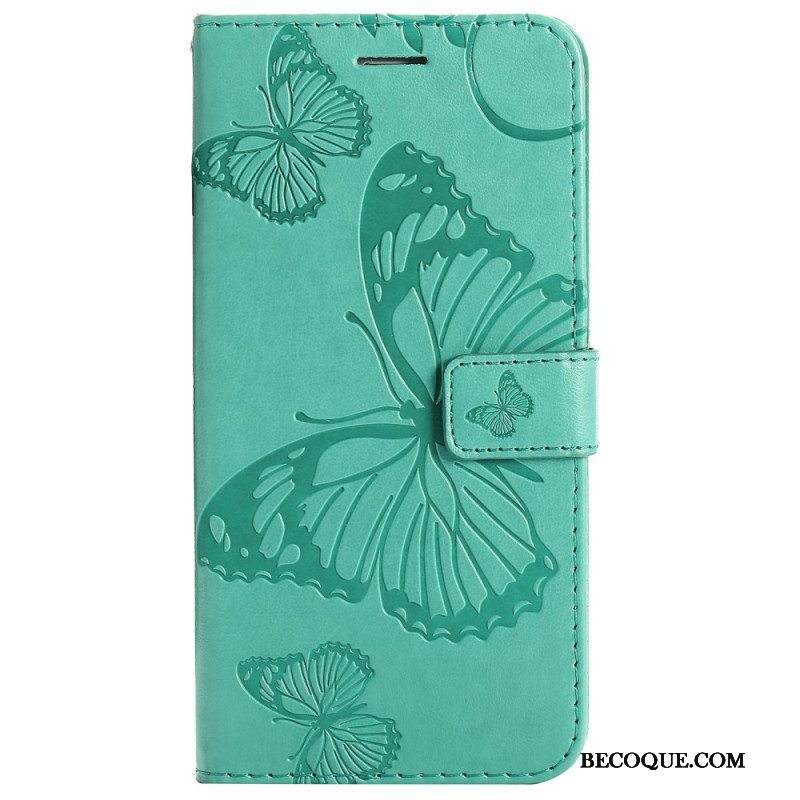 Kotelot Xiaomi 12 / 12X Suojaketju Kuori Jättiläishihnaperhoset