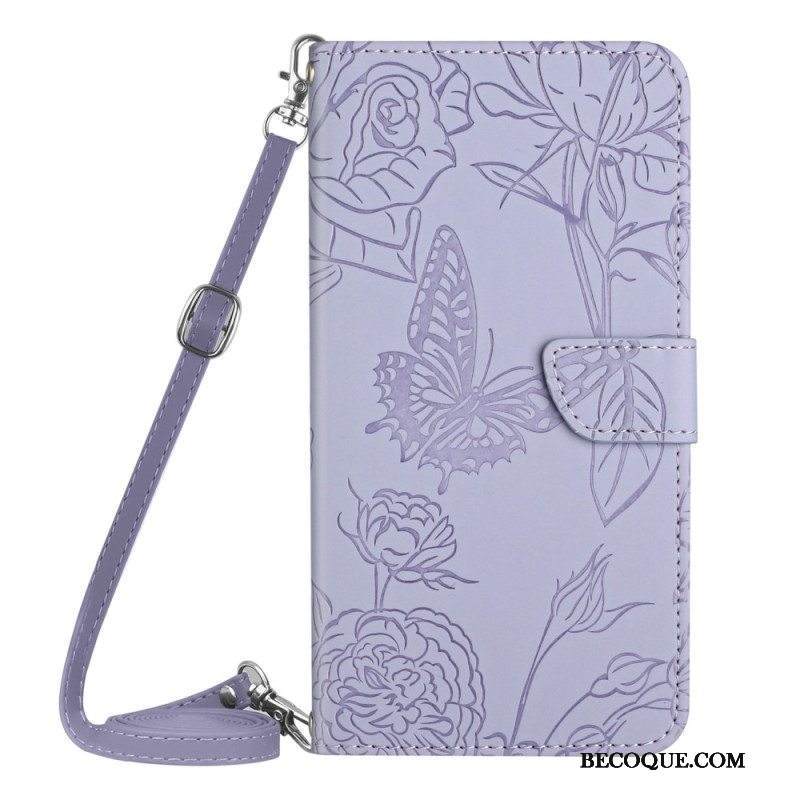 Kotelot Xiaomi 12T / 12T Pro Perhoset Ja Olkahihna