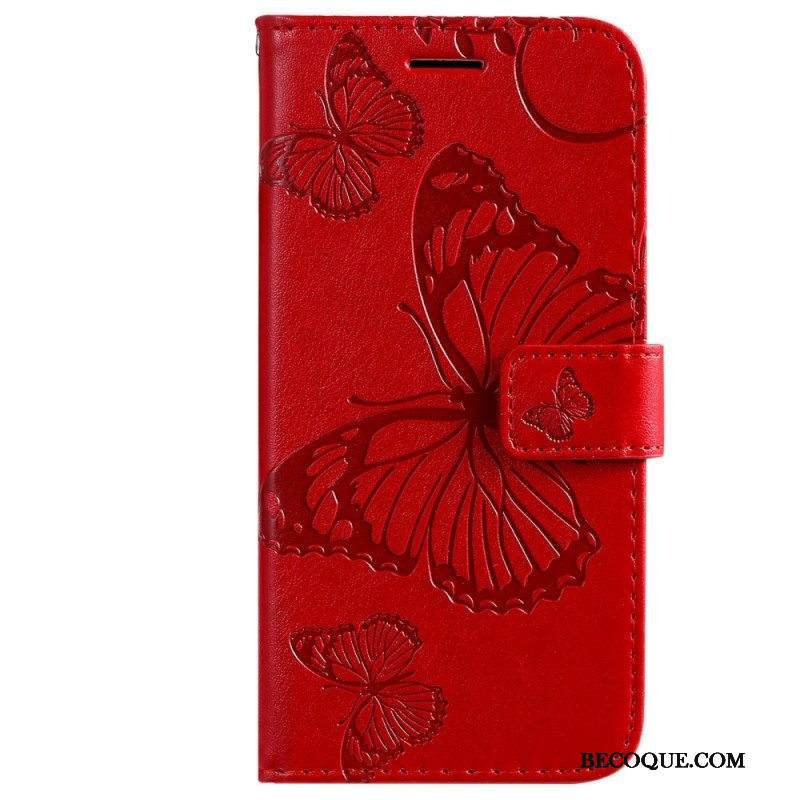 Kotelot Xiaomi 12T / 12T Pro Suojaketju Kuori Jättiläishihnaperhoset