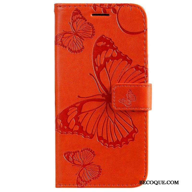 Kotelot Xiaomi 12T / 12T Pro Suojaketju Kuori Jättiläishihnaperhoset