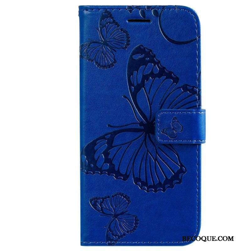 Kotelot Xiaomi 12T / 12T Pro Suojaketju Kuori Jättiläishihnaperhoset