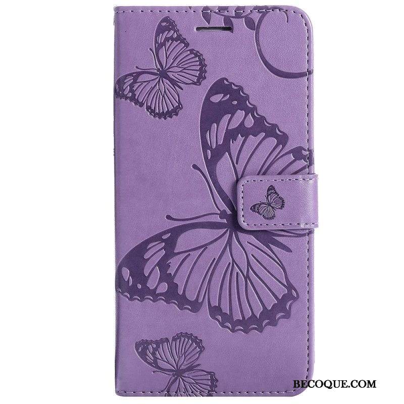 Kotelot Xiaomi 12T / 12T Pro Suojaketju Kuori Jättiläishihnaperhoset