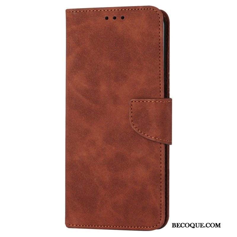 Kotelot Xiaomi 12T / 12T Pro Suojaketju Kuori Pelkkä Nahkainen Tehostehihna