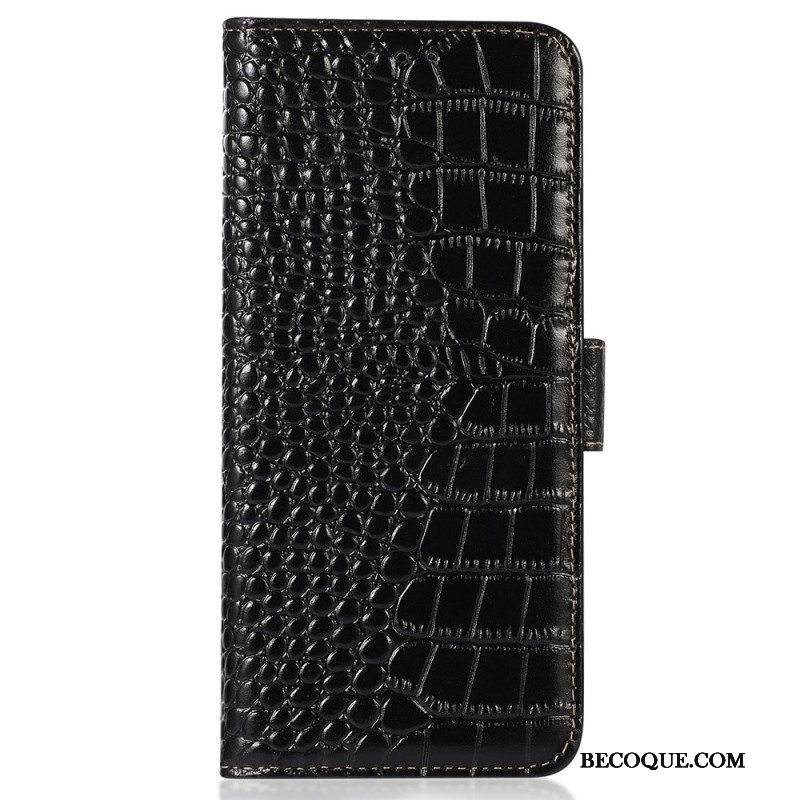 Kotelot Xiaomi 13 Crocodile Style Rfid
