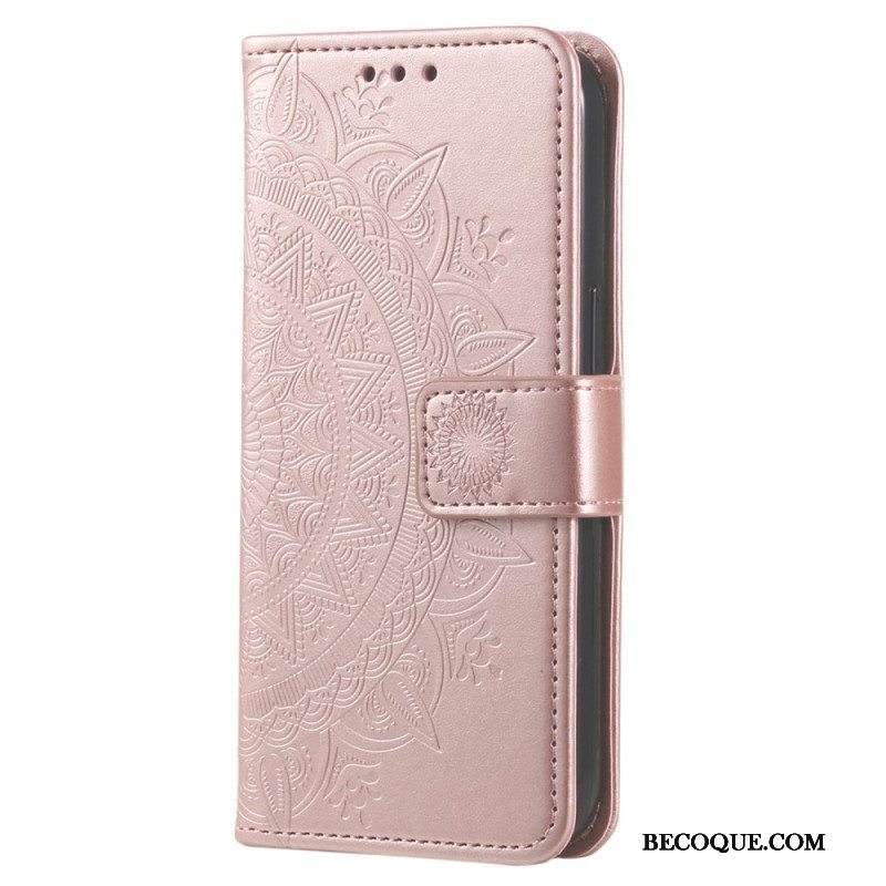 Kotelot Xiaomi 13 Lite Mandala-aurinko Kaulanauhalla