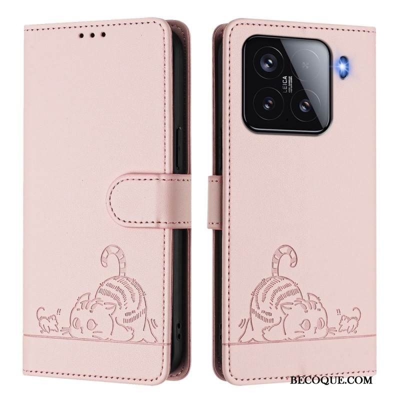 Kotelot Xiaomi 15 Hihna Ja Rfid-suoja