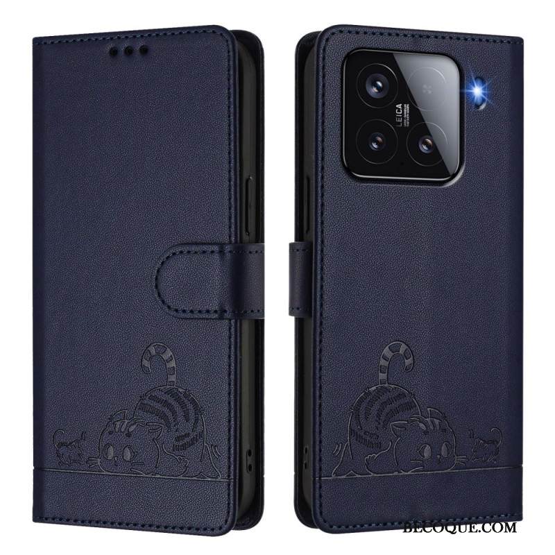 Kotelot Xiaomi 15 Hihna Ja Rfid-suoja