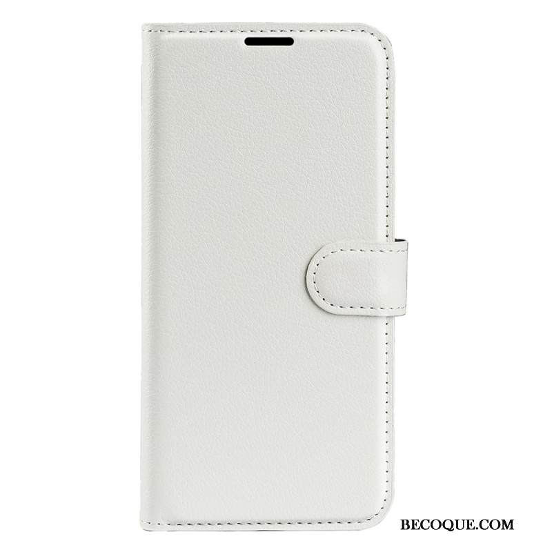 Kotelot Xiaomi 15 Pro Klassinen Litsi-keinonahkanauha