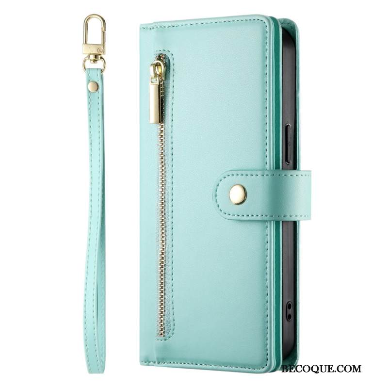 Kotelot Xiaomi 15 Pro Lompakko Jossa Hihna Ja Olkahihna Suojakuori