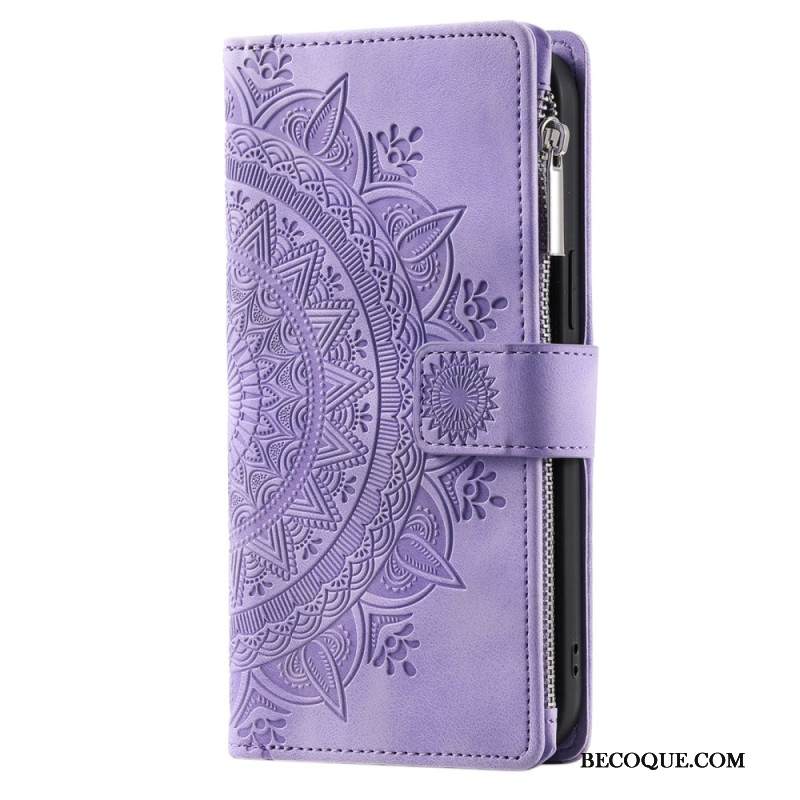 Kotelot Xiaomi 15 Pro Mandala-mokkanahkainen Lompakko Suojakuori