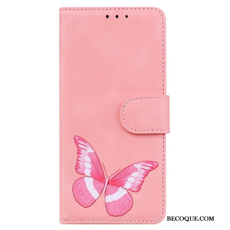 Kotelot Xiaomi 15 Pro Perhosmokkanahkakuvio