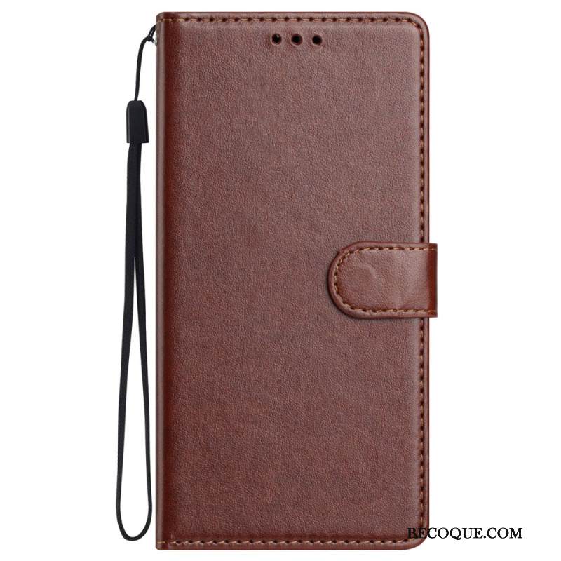 Kotelot Xiaomi 15 Pro Puhelinkuoret Keinonahkaa Hihnalla