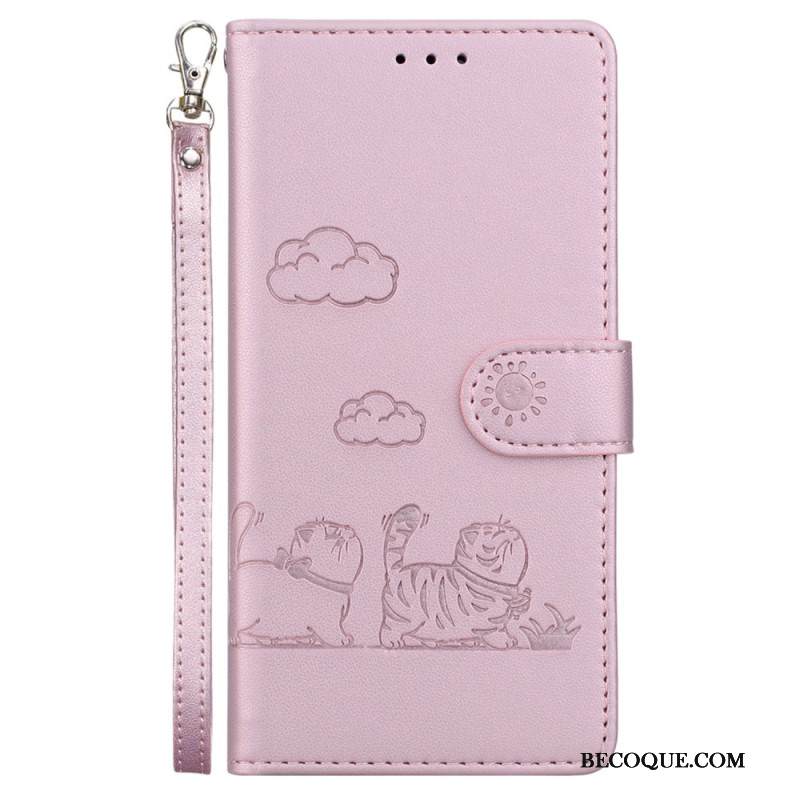 Kotelot Xiaomi 15 Pro Rfid-suojattu Kissakuvio