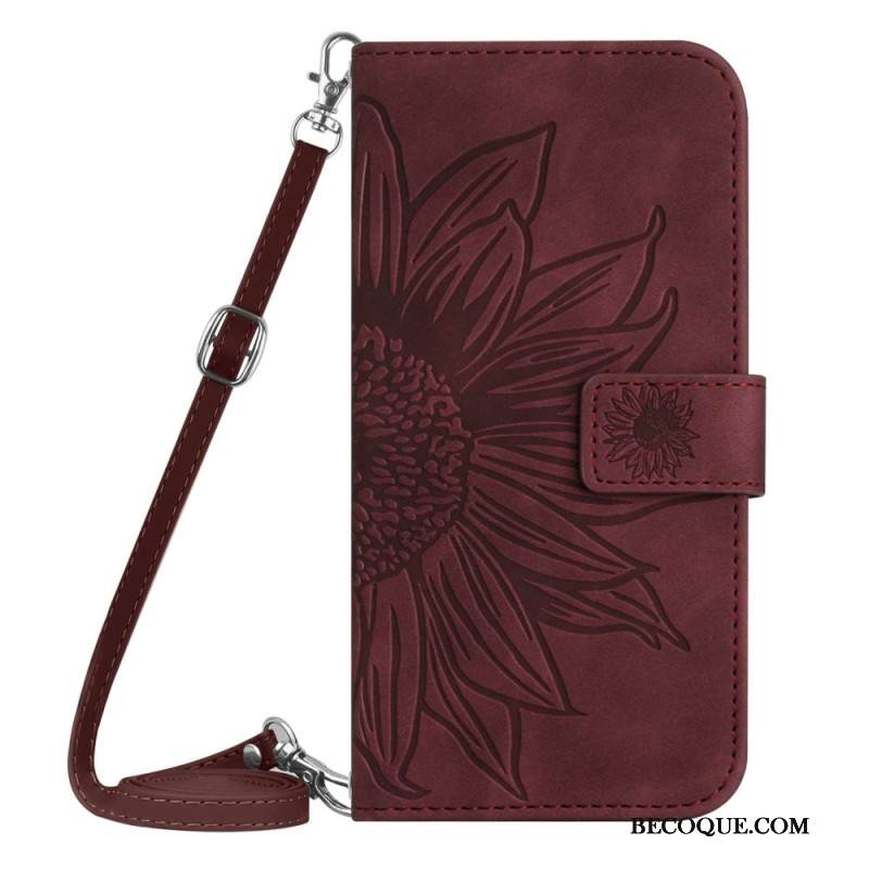 Kotelot Xiaomi 15 Ultra Auringonkukkakuvioinen Olkalaukku