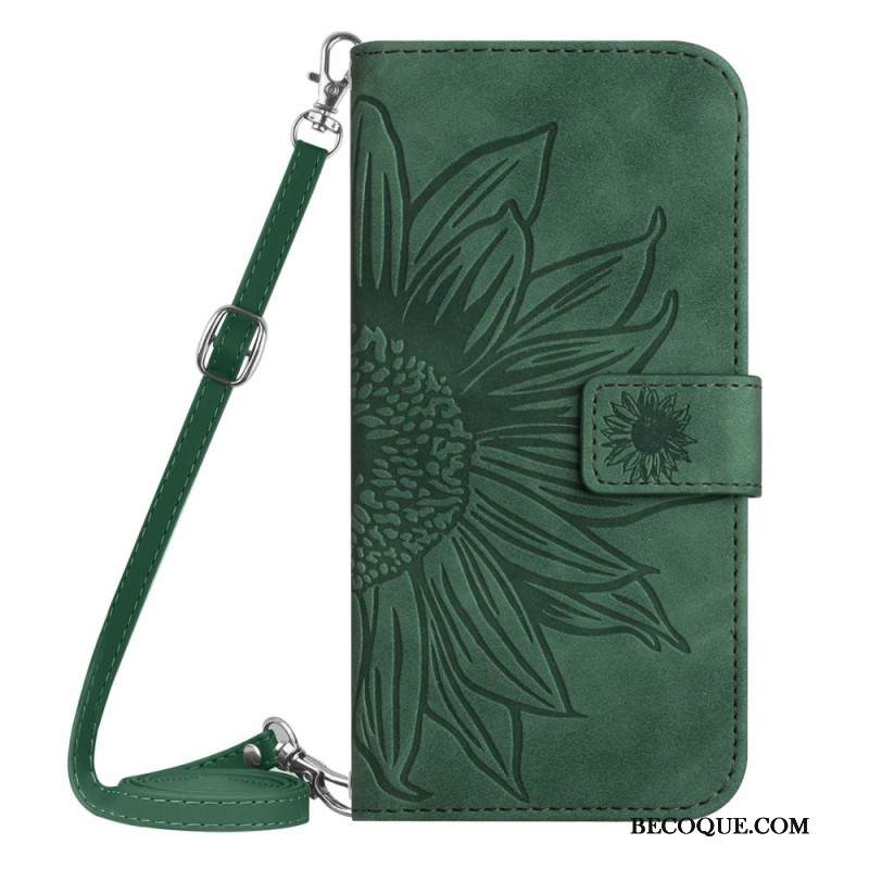 Kotelot Xiaomi 15 Ultra Auringonkukkakuvioinen Olkalaukku