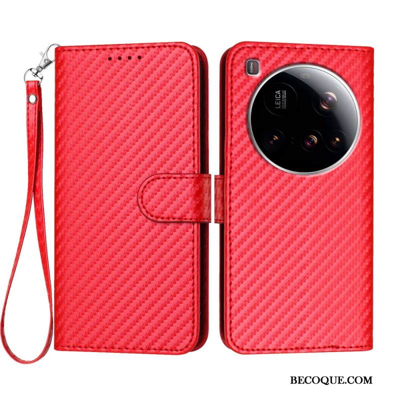 Kotelot Xiaomi 15 Ultra Puhelinkuoret Teksturoitu Hiilikuitu