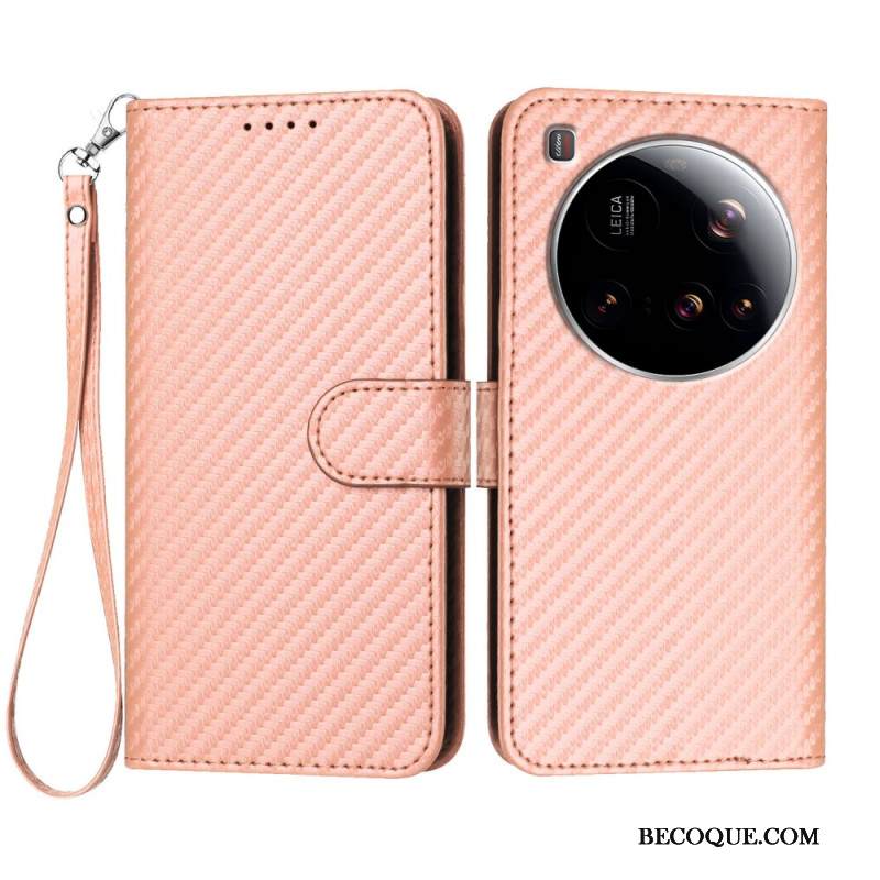 Kotelot Xiaomi 15 Ultra Puhelinkuoret Teksturoitu Hiilikuitu