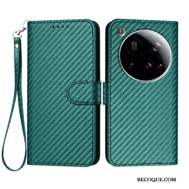 Kotelot Xiaomi 15 Ultra Puhelinkuoret Teksturoitu Hiilikuitu