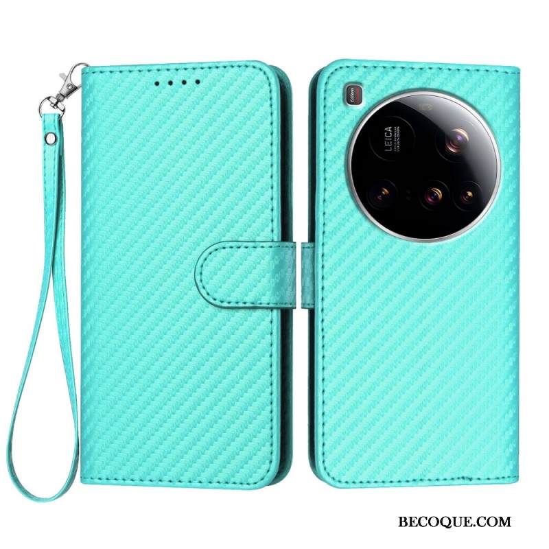 Kotelot Xiaomi 15 Ultra Puhelinkuoret Teksturoitu Hiilikuitu