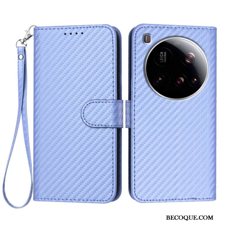 Kotelot Xiaomi 15 Ultra Puhelinkuoret Teksturoitu Hiilikuitu