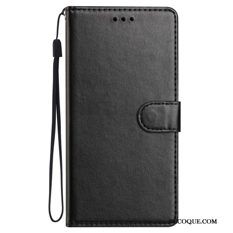 Kotelot Xiaomi 15 Yksinkertainen Keinonahkainen Ranneke