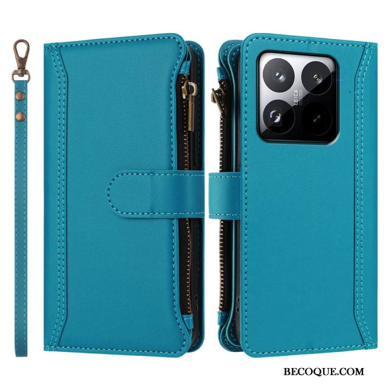 Kotelot Xiaomi 15t Lompakko Hihnalla