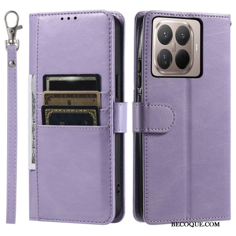 Kotelot Xiaomi 15t Pro 6 Korttipaikkaa Ja Nauha Suojakuori