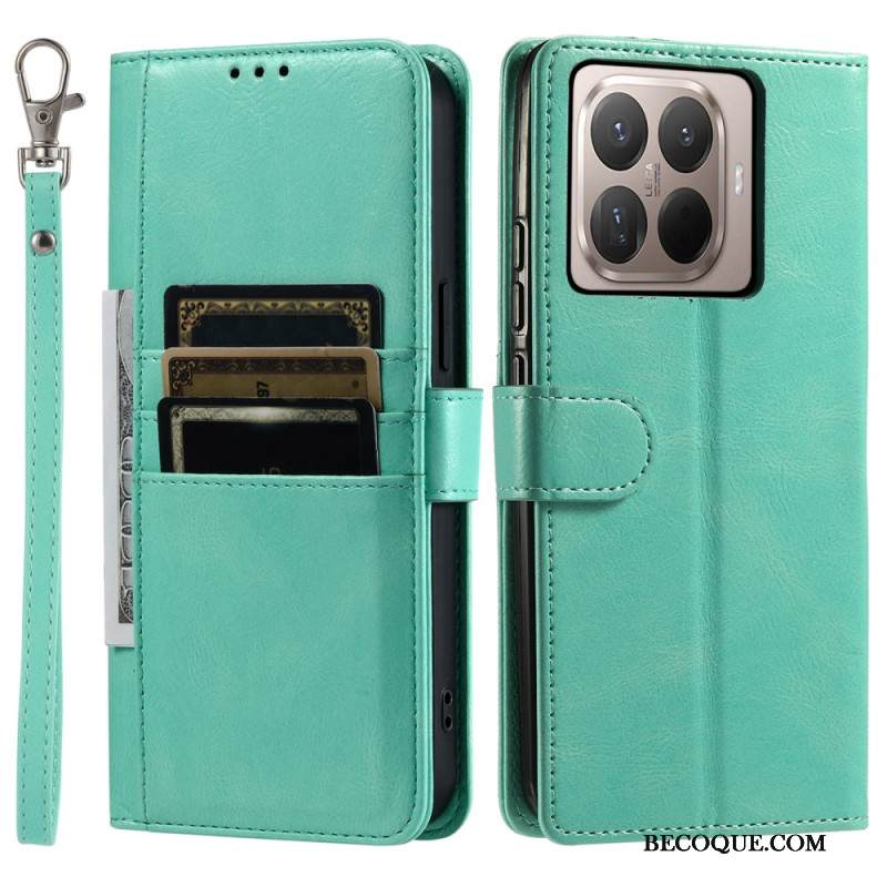 Kotelot Xiaomi 15t Pro 6 Korttipaikkaa Ja Nauha Suojakuori