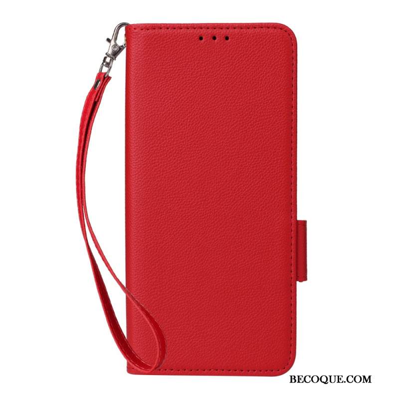 Kotelot Xiaomi 15t Pro Puhelinkuoret Tekonahkaa Nauhalla