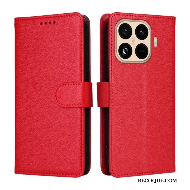 Kotelot Xiaomi 15t Pro Rfid-nahkajäljitelmälompakko