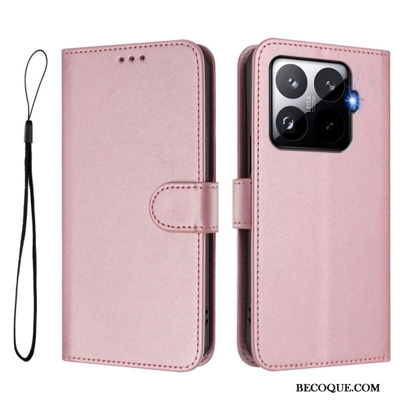 Kotelot Xiaomi 15t Pro Rfid-suojattu Nahkakuvioinen Suojakuori