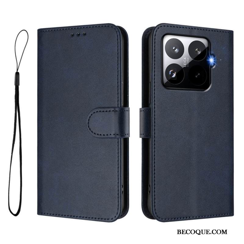 Kotelot Xiaomi 15t Pro Rfid-suojattu Nahkakuvioinen Suojakuori