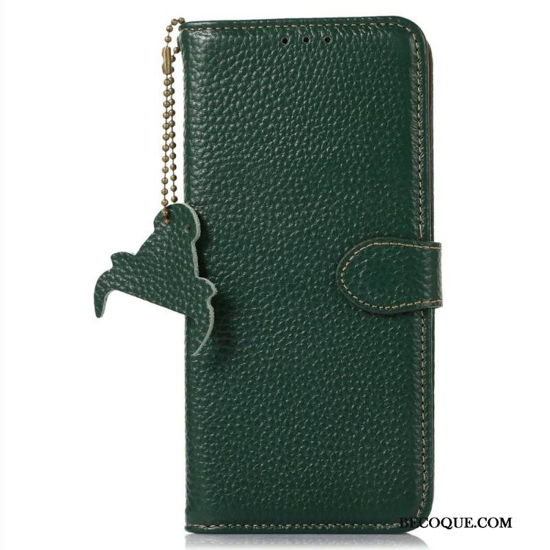 Kotelot Xiaomi 15t Puhelinkuoret Aitoa Nahkaa Rfid-suojattu