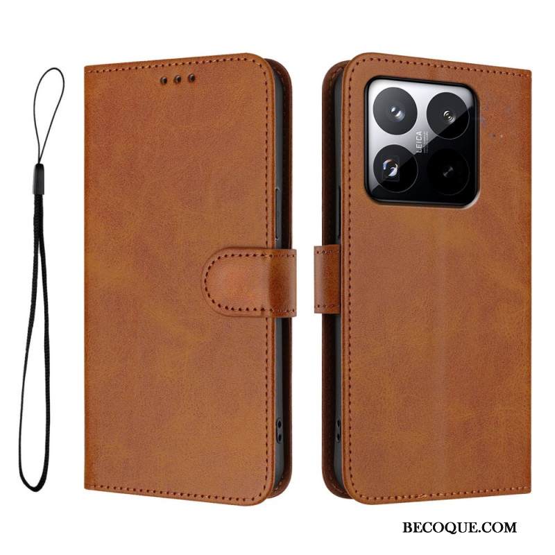 Kotelot Xiaomi 15t Yksivärinen Rfid-suoja