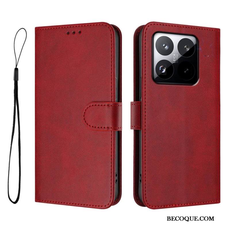 Kotelot Xiaomi 15t Yksivärinen Rfid-suoja