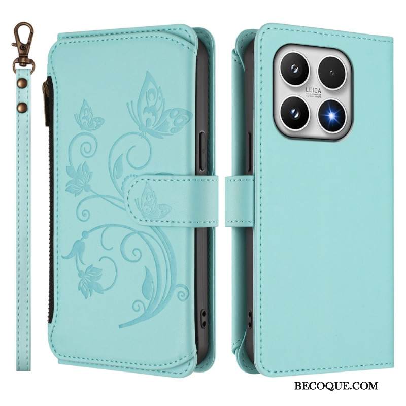 Kotelot Xiaomi 17 Kukallinen Lompakko Suojakuori