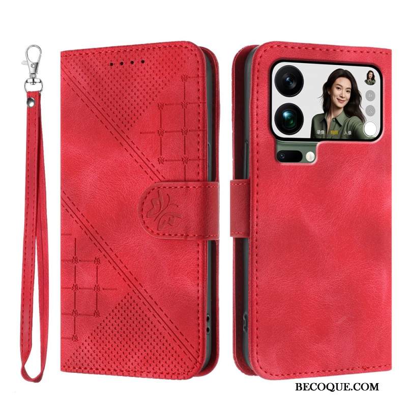 Kotelot Xiaomi 17 Pro Max Perhos- Ja Geometrinen Kuvio