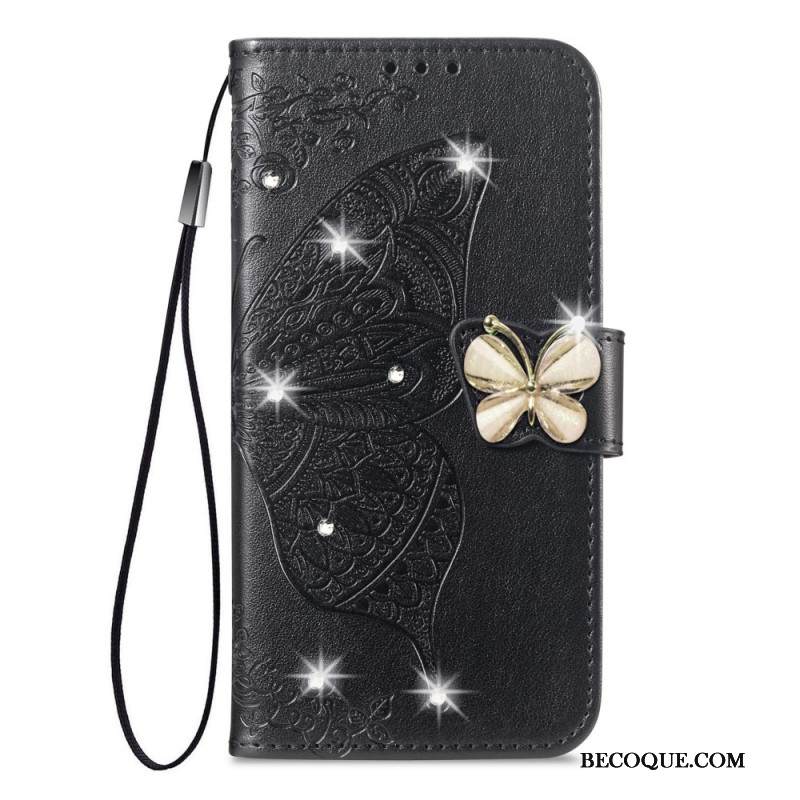 Kotelot Xiaomi 17 Pro Max Perhosia Ja Strasseja