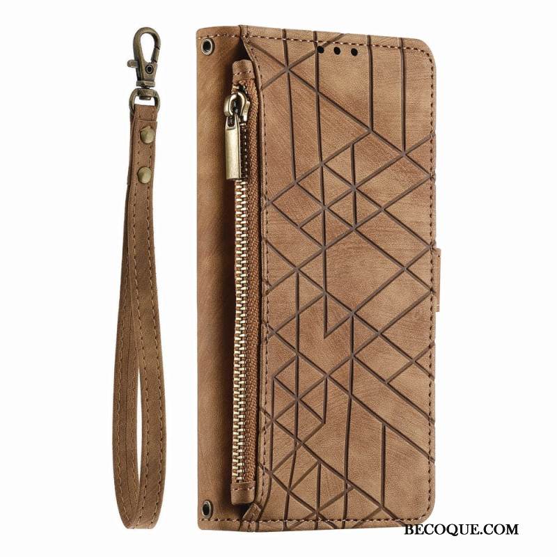 Kotelot Xiaomi 17 Pro Max Puhelinkuoret Geometrinen Kuviollinen Lompakko