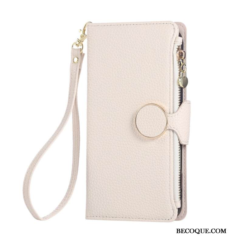 Kotelot Xiaomi 17 Pro Max Vintage Vetoketjullinen Lompakko