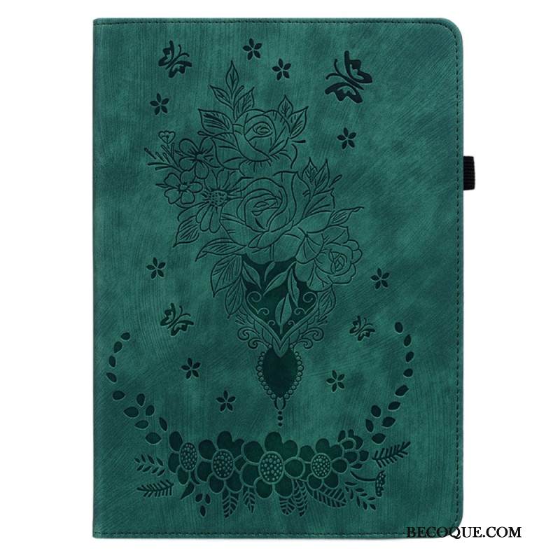 Kotelot Xiaomi Pad 6 Pro Vaaleanpunainen Nahkaefekti