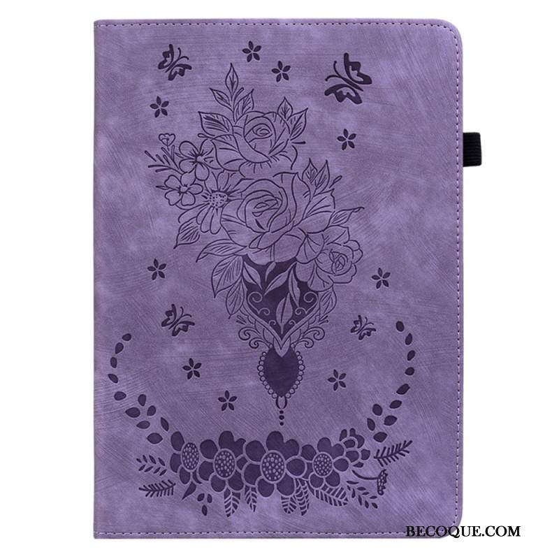 Kotelot Xiaomi Pad 6 Pro Vaaleanpunainen Nahkaefekti