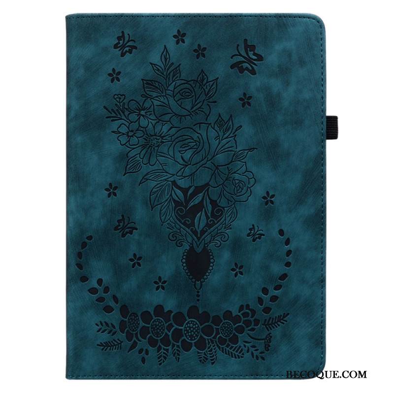 Kotelot Xiaomi Pad 6 Pro Vaaleanpunainen Nahkaefekti