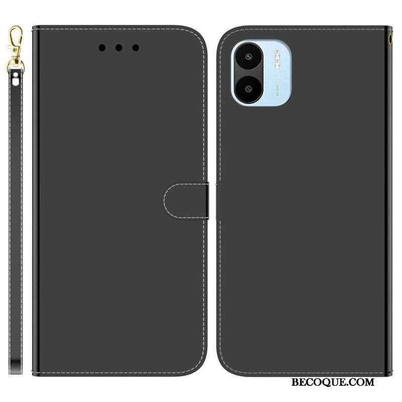 Kotelot Xiaomi Redmi A1 Keinopeilinahka Hihnalla