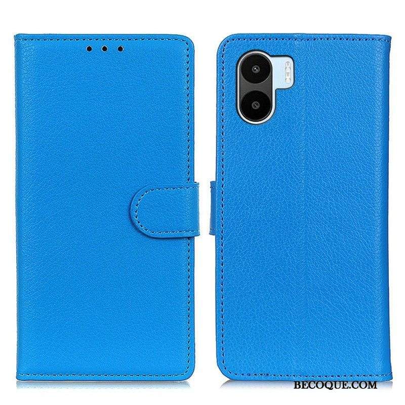 Kotelot Xiaomi Redmi A1 Litsi Tekonahkaa