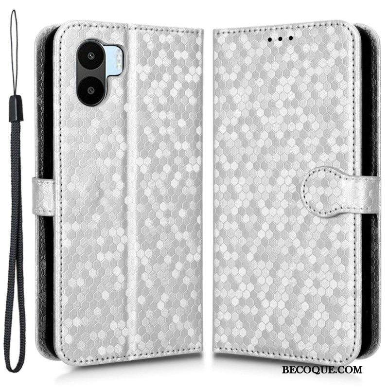 Kotelot Xiaomi Redmi A1 Suojaketju Kuori 3d-kuviohihna