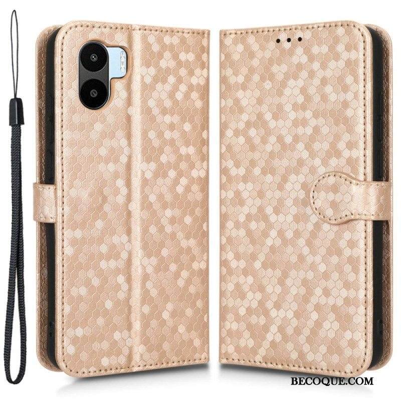 Kotelot Xiaomi Redmi A1 Suojaketju Kuori 3d-kuviohihna