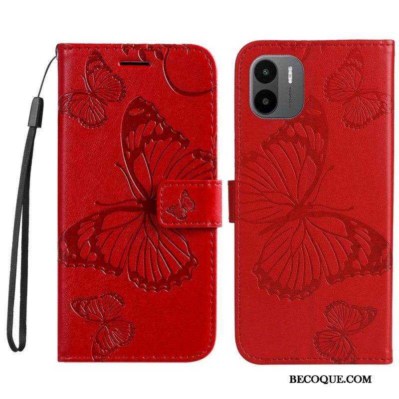 Kotelot Xiaomi Redmi A1 Suojaketju Kuori Jättiläishihnaperhoset